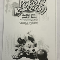 Puppy Racers Game - 1997 - Parker Brothers - Great Condition