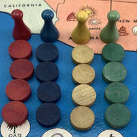 Game of the States - 1954 - Milton Bradley - Good Condition
