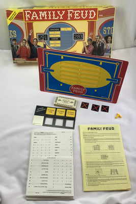 Family Feud Board Game - 1990 - Pressman - Great Condition