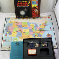 Where in the USA is Carmen Sandiego? Board Game - 1993 - University Games - Great Condition