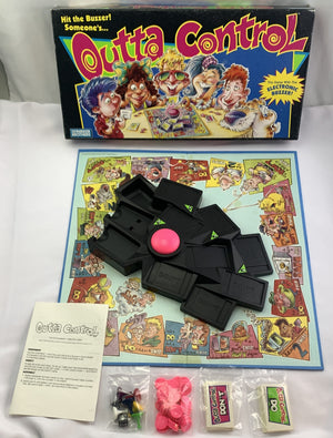 Outta Control Game - 1992 - Parker Brothers - Great Condition