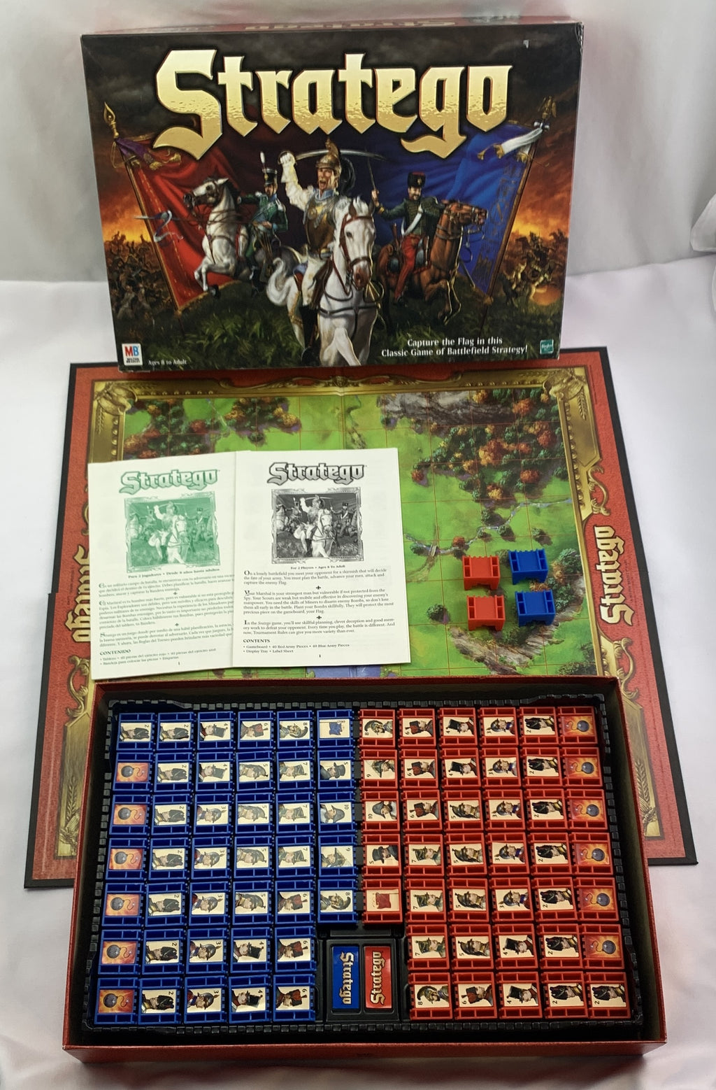 Stratego Game - 1999 - Milton Bradley - Very Good Condition