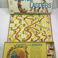 Chutes and Ladders Game - 1974 - Milton Bradley - Great Condition