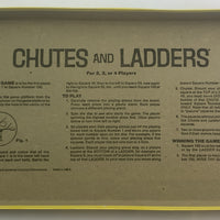 Chutes and Ladders Game - 1974 - Milton Bradley - Great Condition