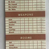 Clue Game - 1963 - Parker Brothers - Great Condition