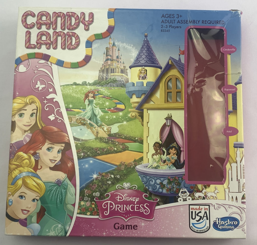 Disney Princess Candy Land Game - 2014 - Hasbro - Great Condition
