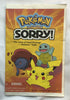 Sorry! The Pokemon Edition Game - 2000- Parker Brothers - Very Good Condition