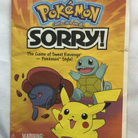 Sorry! The Pokemon Edition Game - 2000- Parker Brothers - Very Good Condition