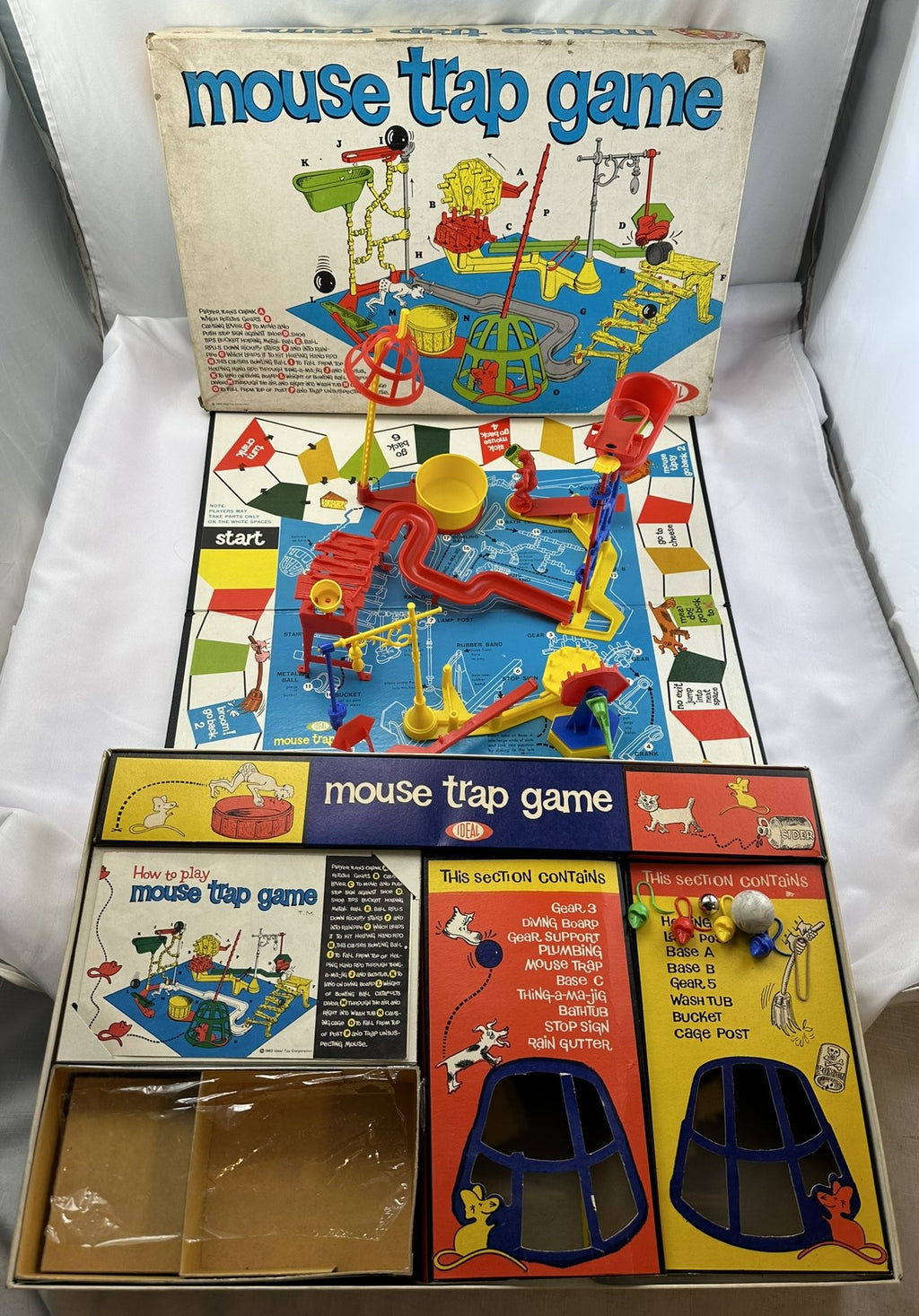 Mouse Trap Game - 1963 - Ideal - Very Good Condition | Mandi’s
