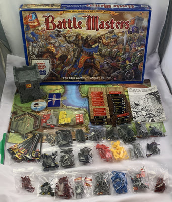 Battle Masters Game - 1992 - Milton Bradley - Great Condition