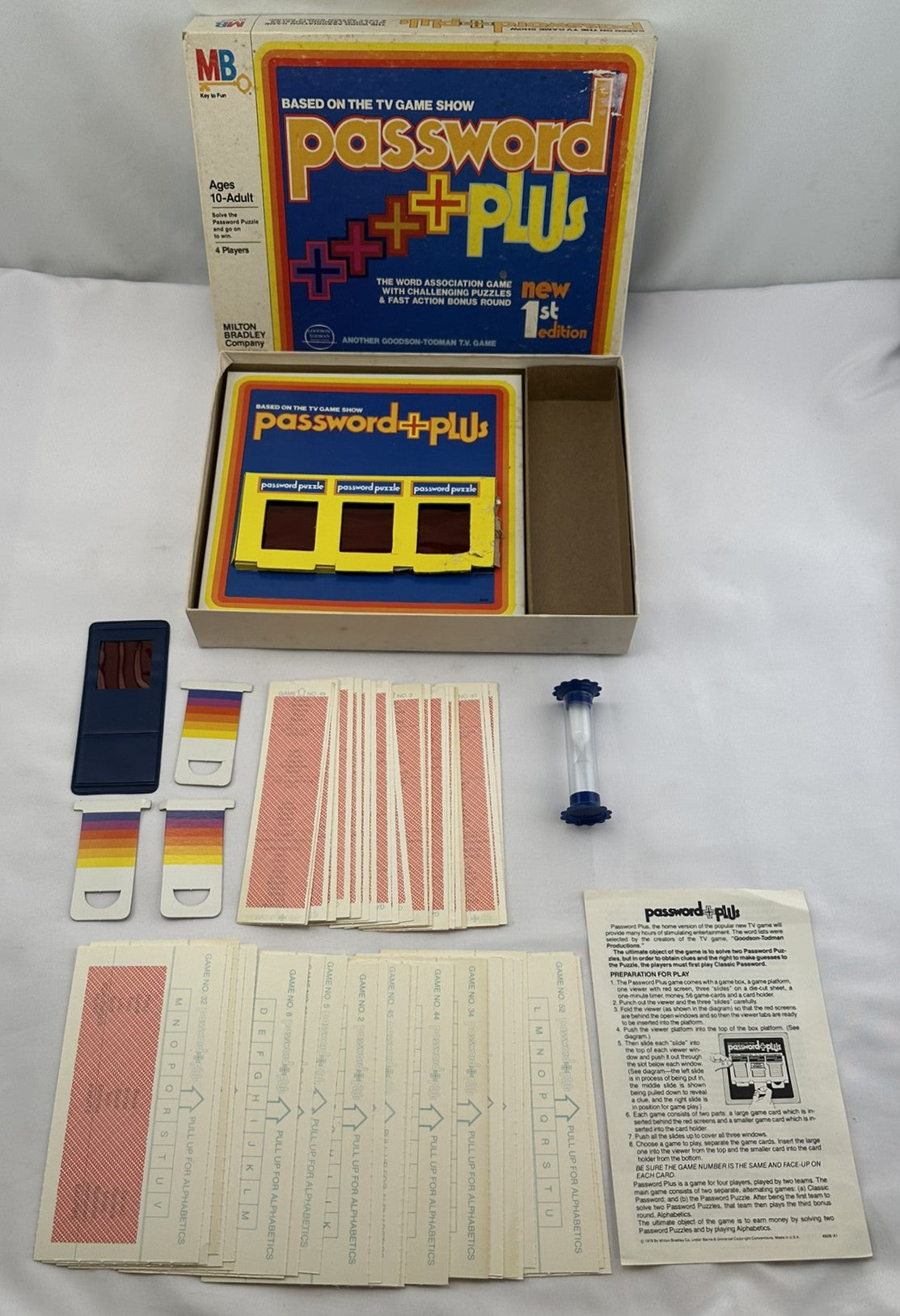 Password Plus Pc Game Password Plus Game - 1978 - Milton Bradley - Good Condition | Mandi's ...