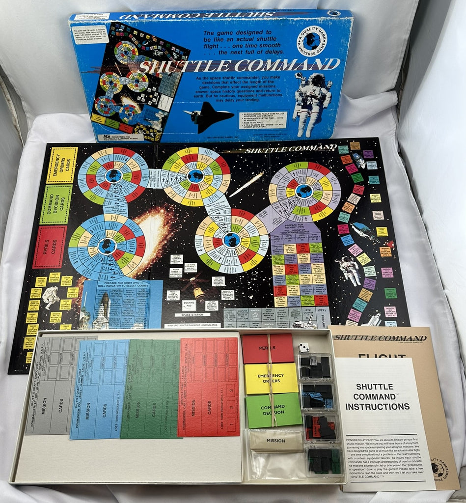 Shuttle Command Machine Shuttle Command Game - 1985 - Universe Games - Good Condition | Mandi's ...