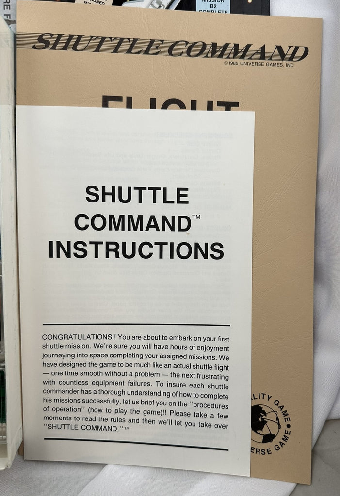 Shuttle Command Machine Shuttle Command Game - 1985 - Universe Games - Good Condition | Mandi's ...