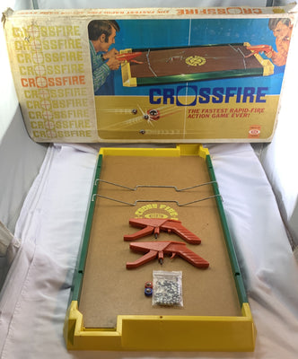 Crossfire Game - 1971 - Ideal - Very Good Condition
