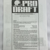 Pro Draft Game - 1974 - Parker Brothers - Great Condition