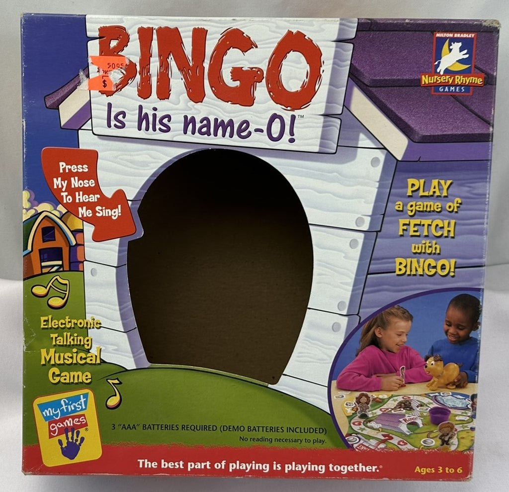 Bingo Is His Name-O Game - 2002 - Milton Bradley - Great Condition