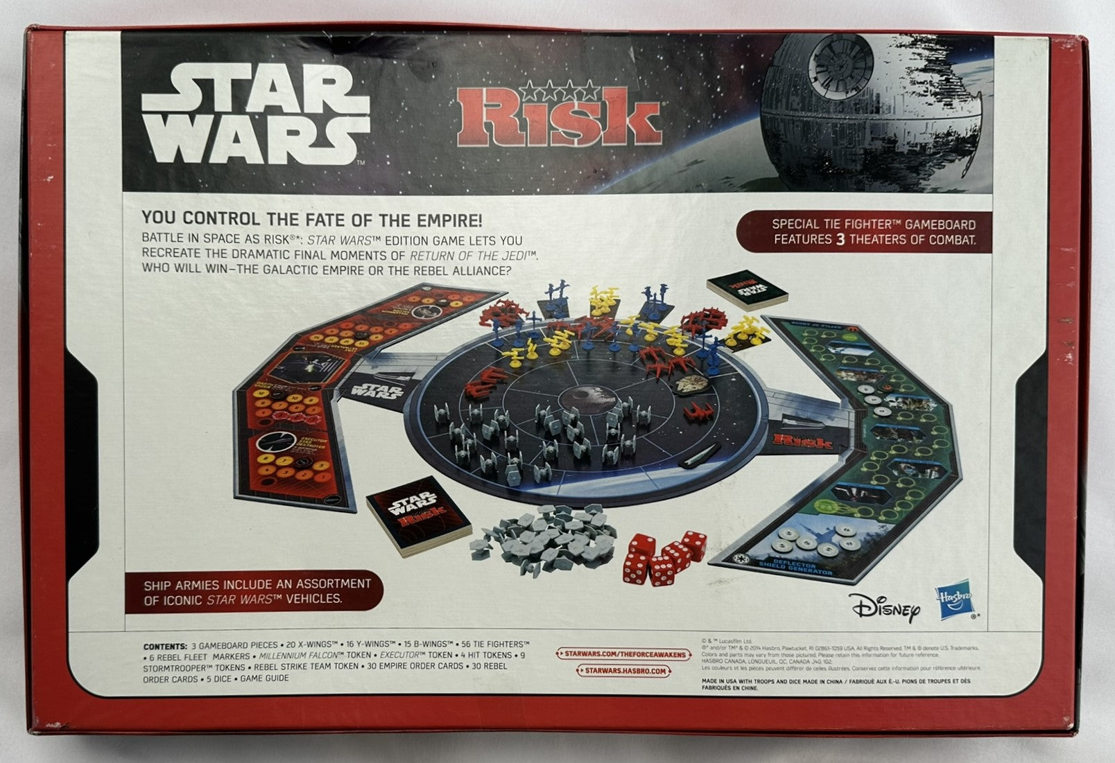 Star Risk Booklet Star Wars Risk - 2014 - Hasbro - New Old Stock | Mandi's Attic Toys