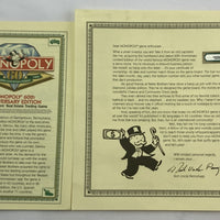 60th Anniversary Monopoly Game - 1995 - Parker Brothers - Great Condition