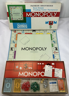 Monopoly Game - 1961 - Parker Brothers - New Old Stock