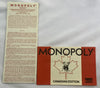 Monopoly Game Canada Edition - 1982 - Parker Brothers - Very Good Condition