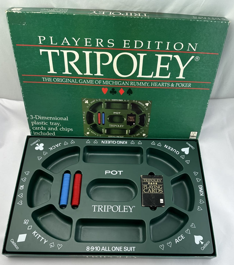 Tripoley Game - 1989 - Cadaco - Great Condition | Mandi's Attic Toys