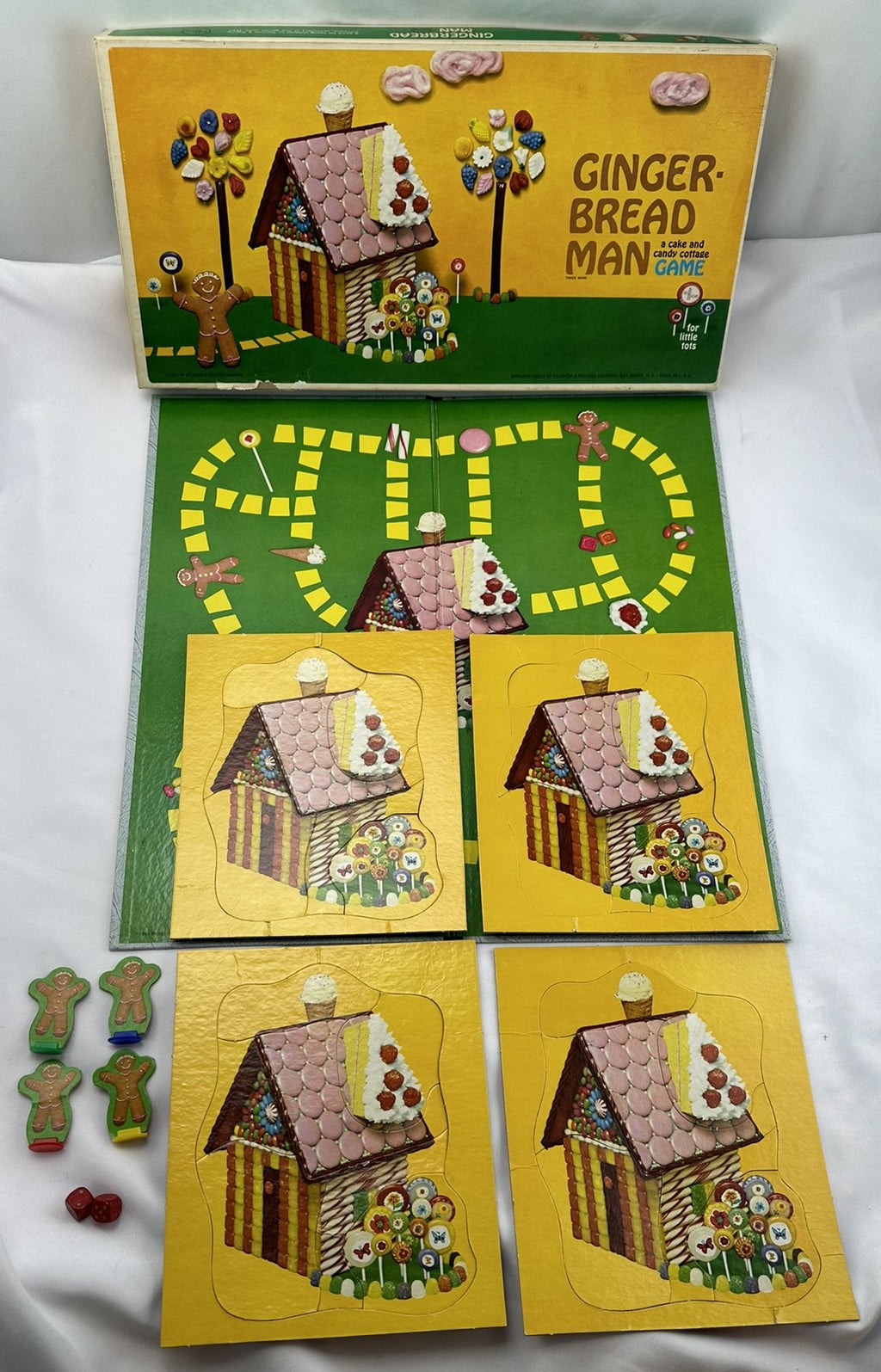 Gingerbread Man Game - 1964 - Cadaco - Great Condition