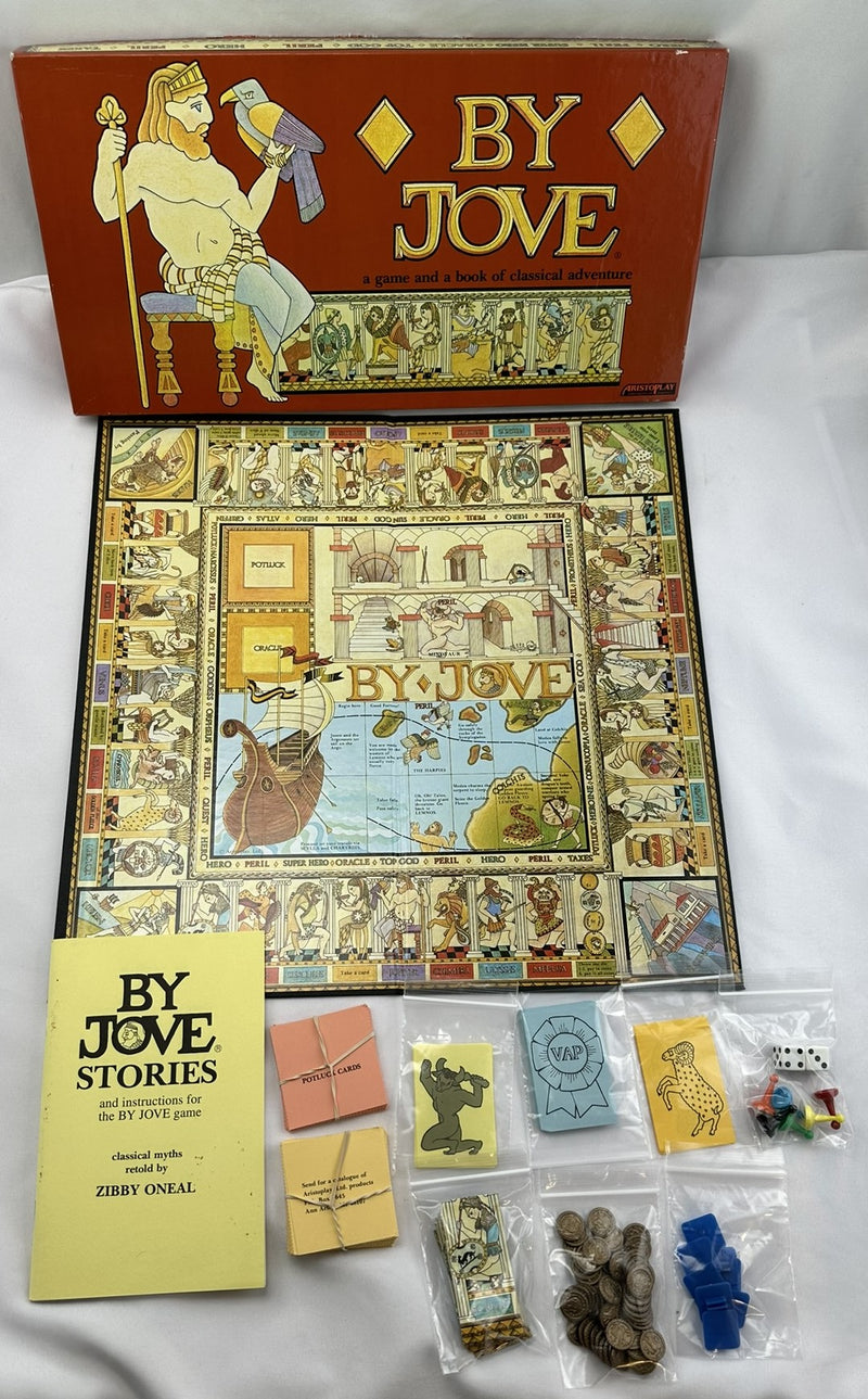 By Jove Board Game - 1993 - Aristoplay - Great Condition | Mandi's Attic Toys By Jove Board Game - 1993 - Aristoplay - Great Condition | Mandi's Attic Toys
