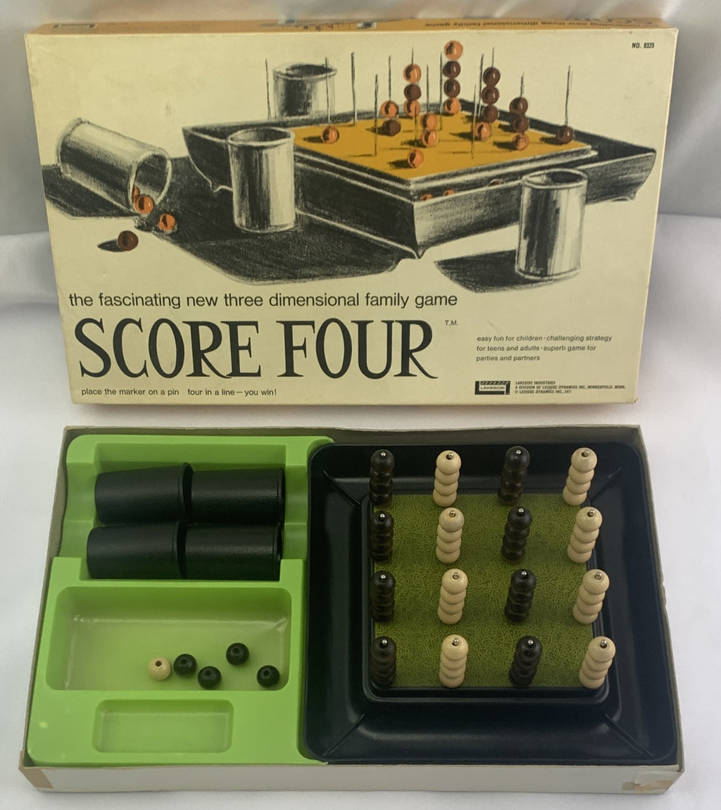 Score Four Game - 1968 - Lakeside - Great Condition