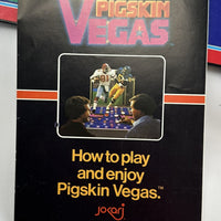 Pigskin Vegas Game - 1980 - Great Condition