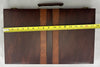 Backgammon Set 17 1/2" x 11" Brown/White - Complete - Great Condition