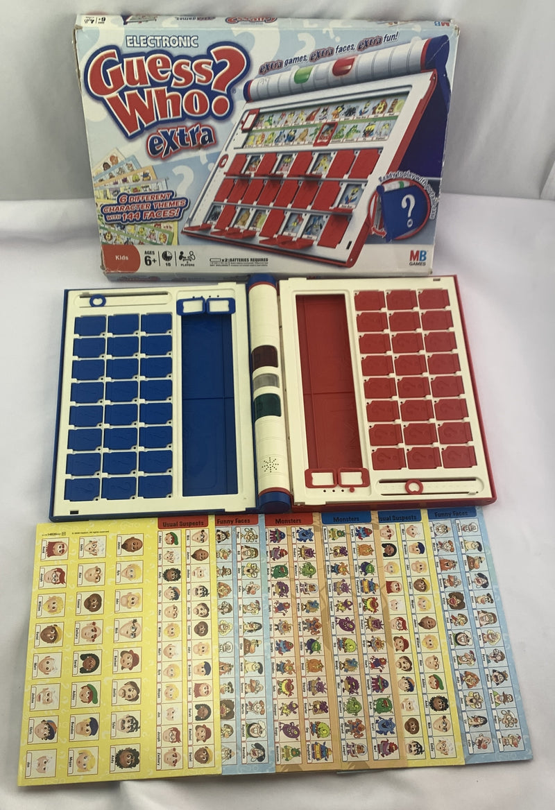 Milton Bradley Guess Who Extra Character Sheets Guess Who Extra
