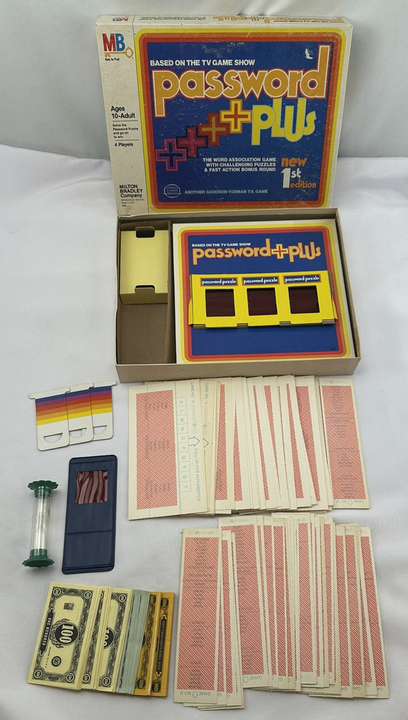 Password Plus Pc Game Password Plus Game - 1978 - Milton Bradley - Very Good Condition ...