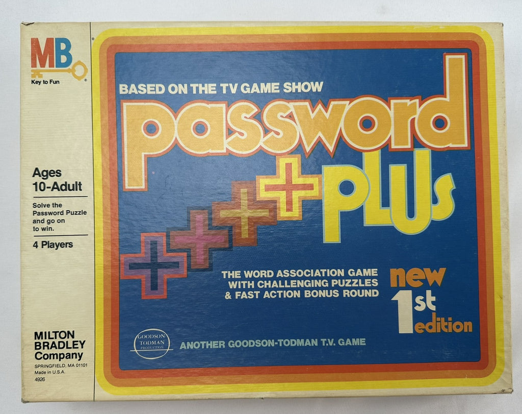 Password Plus Pc Game Password Plus Game - 1978 - Milton Bradley - Great Condition | Mandi's ...