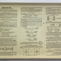 Broadside Game - 1962 - Milton Bradley - Great Condition