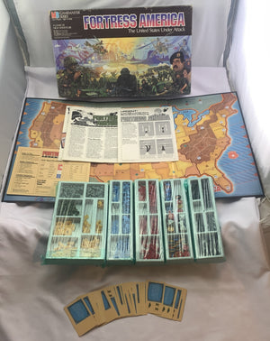 Fortress America Game - 1986 - Milton Bradley - Great Condition