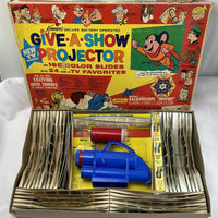 1961 Give A Show Projector by Kenner 168 Slides - Good Condition