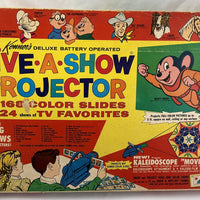 1961 Give A Show Projector by Kenner 168 Slides - Good Condition