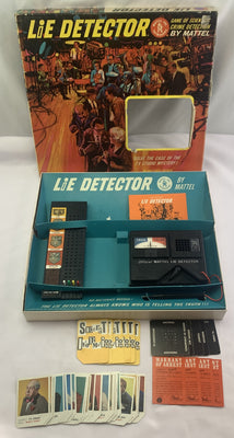 Lie Detector Game - 1964 - Mattel - Great Condition