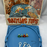 Battling Tops Game - 1968 - Ideal - Good Condition