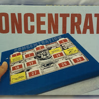 Concentration Game 17th Edition - 1976 - Milton Bradley - Great Condition