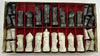 Ganine Gothic Chess Set Tournament Edition - 1957 - Pacific Game Co - Very Good Condition