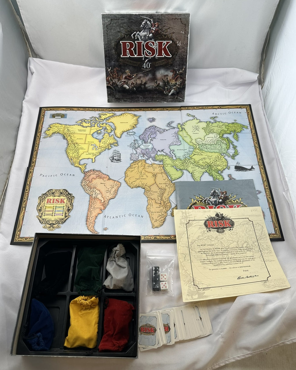 Risk 40th Anniversary Collectors Edition - 2003 - Parker Brothers - Great Condition