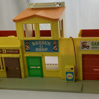 Fisher Price Play Family Village Main Street #997 - 1973 - Great Condition