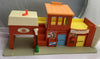 Fisher Price Play Family Village Main Street #997 - 1973 - Great Condition