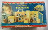 Fisher Price Little People Family Play House - 1969 - Great Condition