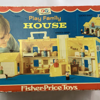 Fisher Price Little People Family Play House - 1969 - Great Condition