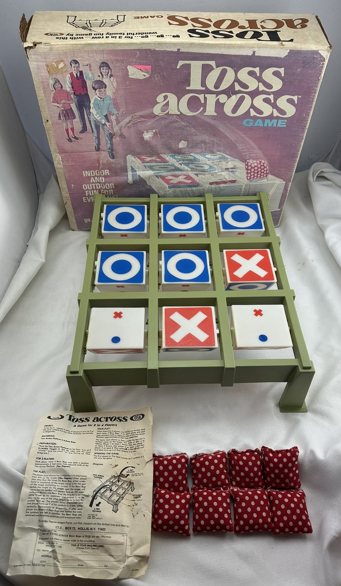 Toss Across Game - 1970 - Ideal - Great Condition | Mandi's Attic Toys