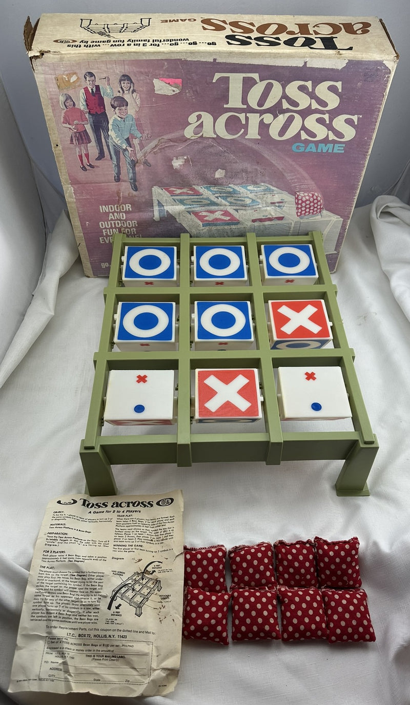 Toss Across Game - 1970 - Ideal - Great Condition | Mandi's Attic Toys