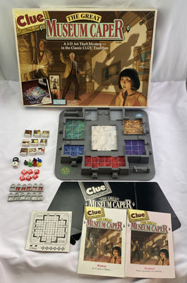 Clue: The Great Museum Caper - 1991 - Parker Brothers - Great Condition
