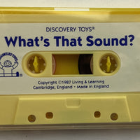 What's That Sound Game - 1987 - Discovery Toys - Great Condition